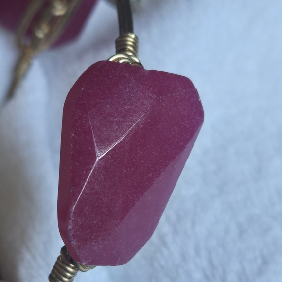 Bourbon and Boweties Vibrant Stone Bangles - Picture 7 of 11